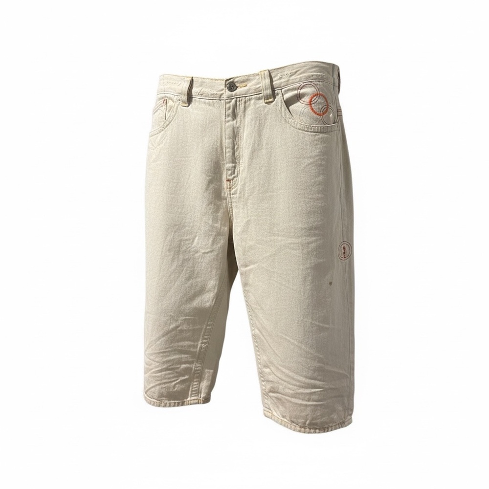 COOGI Men's Beige Flat Front Shorts